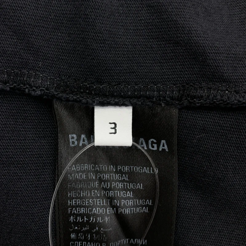BALENCIAGA / バレンシアガ | Oversized Tee ヴィンテージ加工 Tシャツ | 3 | メンズ