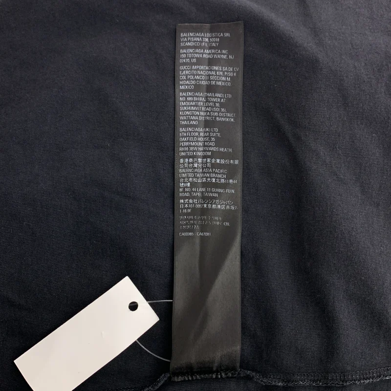 BALENCIAGA / バレンシアガ | Oversized Tee ヴィンテージ加工 Tシャツ | 3 | メンズ