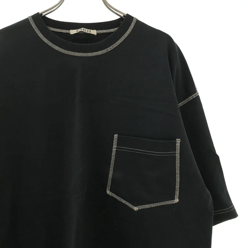 AURALEE / オーラリー | HIGH DENSITY ORGANIC COTTON JERSEY BIG TEE コットン ビッグ Tシャツ | 5 | メンズ