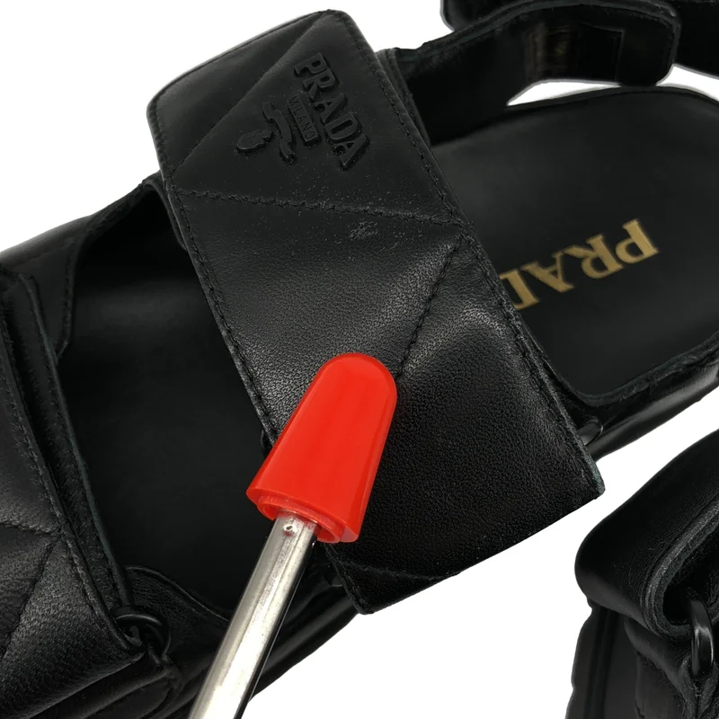 PRADA / プラダ | ナッパレザー キルティング スポーツサンダル / 1X721MD | 36 | レディース