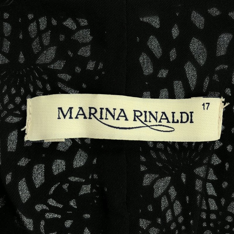 MARINA RINALDI / マリナ リナルディ | カットワークレース レザージャケット | 17 | レディース