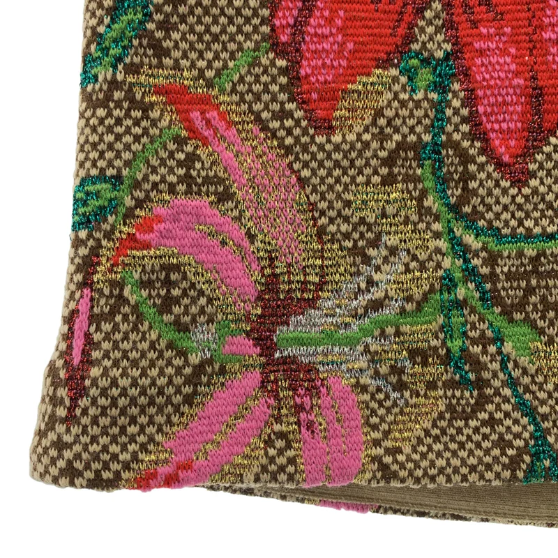 GUCCI / グッチ | GGフローラル ジャガード ニットスカート | S | レディース