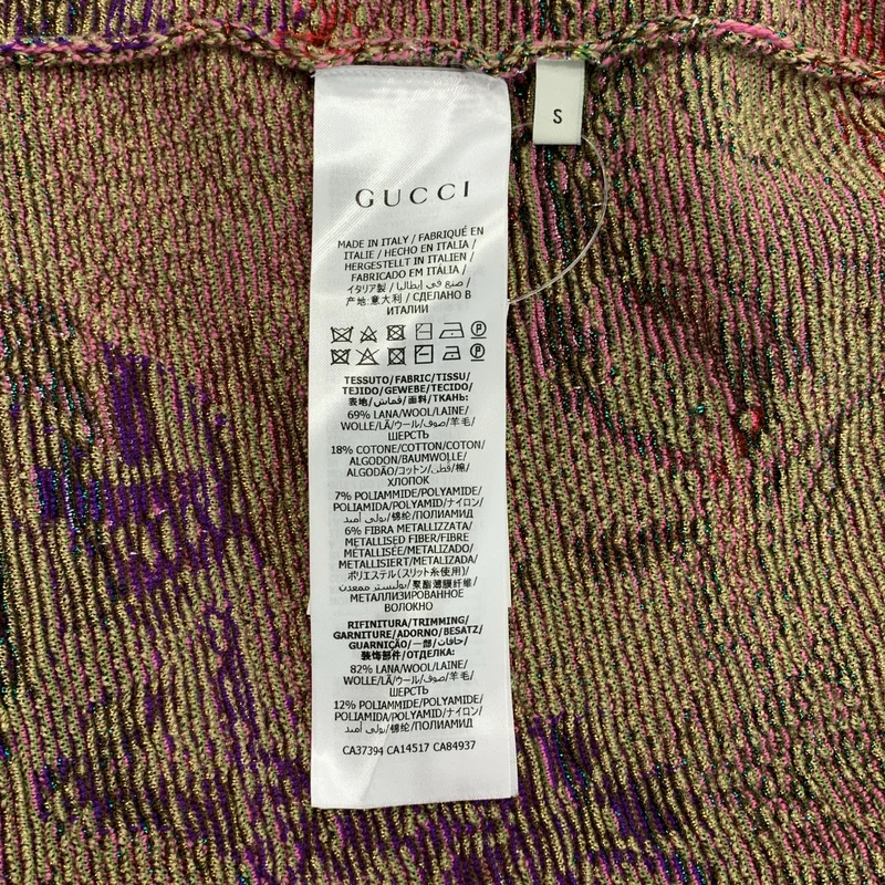 GUCCI / グッチ | GGフローラル ジャガード ニットスカート | S | レディース
