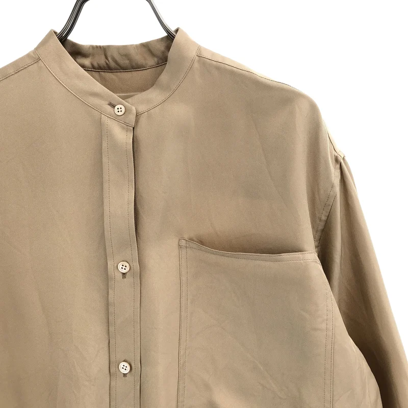 BEIGE， / ベイジ | セットアップ / シルク バンドカラーシャツ / パンツ | 2 | レディース