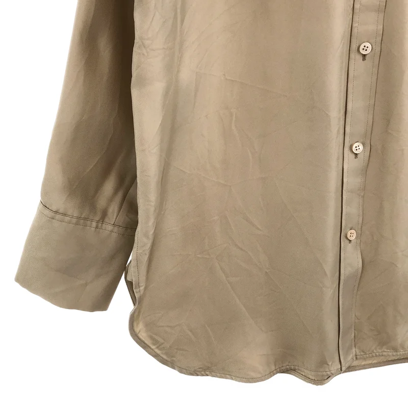 BEIGE， / ベイジ | セットアップ / シルク バンドカラーシャツ / パンツ | 2 | レディース