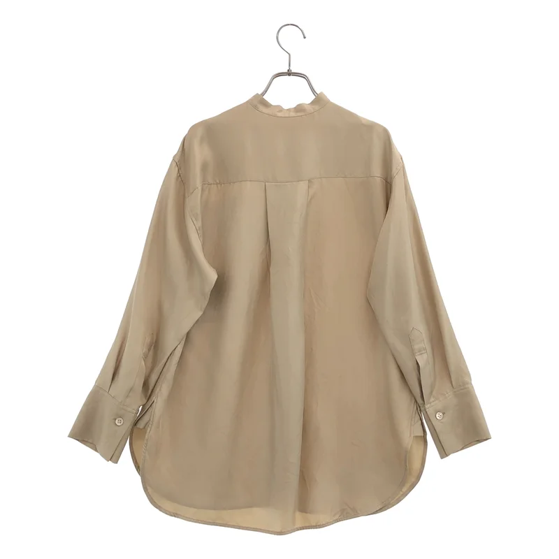 BEIGE， / ベイジ | セットアップ / シルク バンドカラーシャツ / パンツ | 2 | レディース