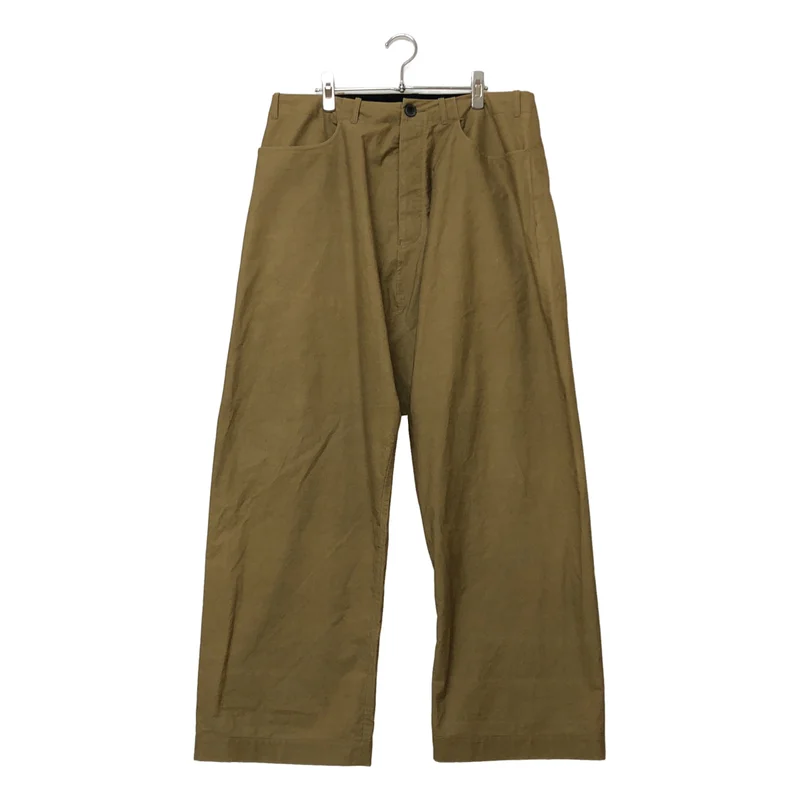 JAN-JAN VAN ESSCHE / ヤンヤンヴァンエシュ | コットン サルエル ワイドパンツ | M | メンズ