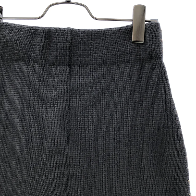 Uhr / ウーア | Side Stitch Flare Pants ニット フレアパンツ | F | レディース