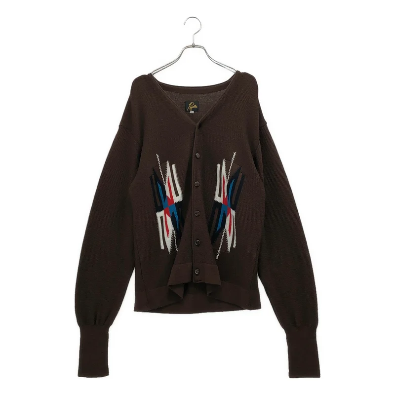 Needles / ニードルス | 2024SS | V Neck Cardigan - Chimayo / ウール チマヨ Vネック ニットカーディガン | XS | メンズ
