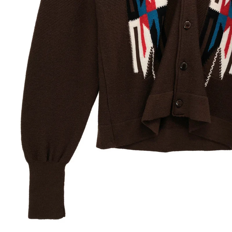 Needles / ニードルス | 2024SS | V Neck Cardigan - Chimayo / ウール チマヨ Vネック ニットカーディガン | XS | メンズ
