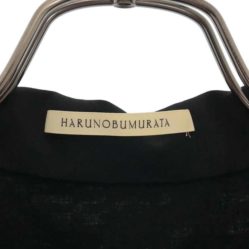 HARUNOBUMURATA / ハルノブムラタ | 2025SS | LIMA ハイネック サマーウール シャツ | 36 | レディース