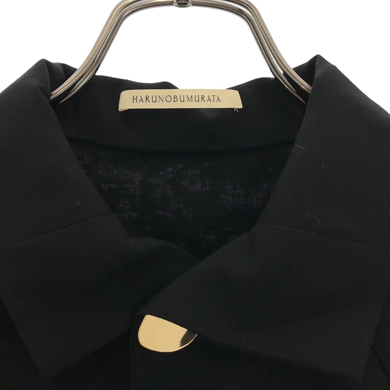 HARUNOBUMURATA / ハルノブムラタ | 2025SS | LIMA ハイネック サマーウール シャツ | 36 | レディース