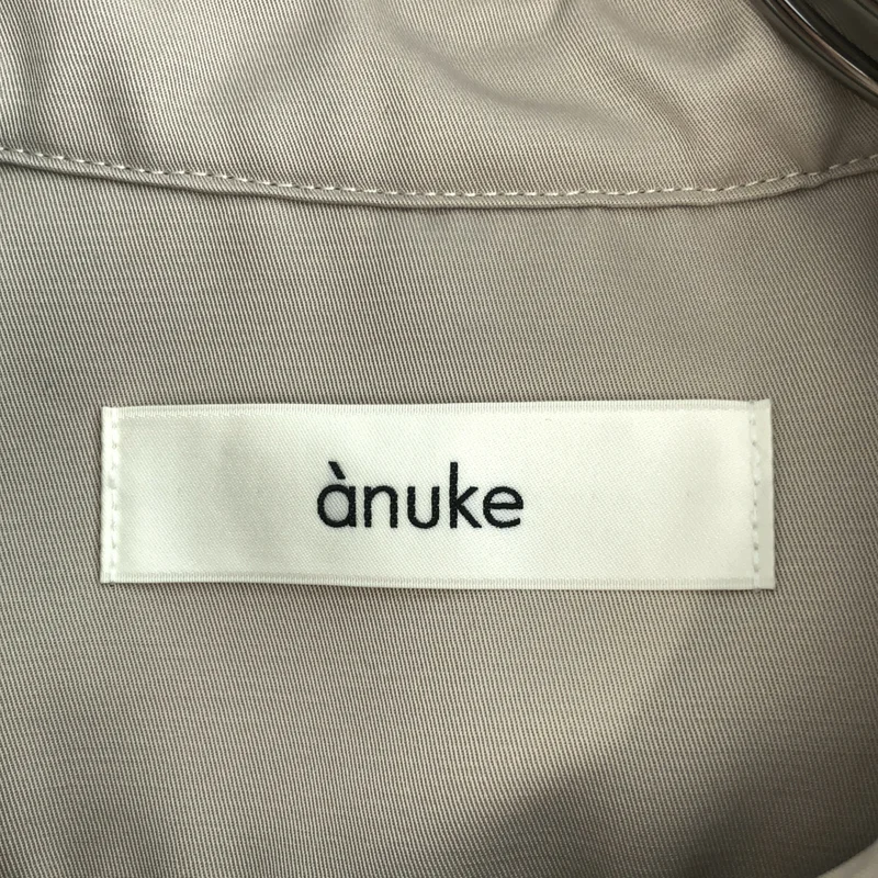 anuke / アンヌーク | Twill Soutiencollar Coat ステンカラーコート | 36 | レディース