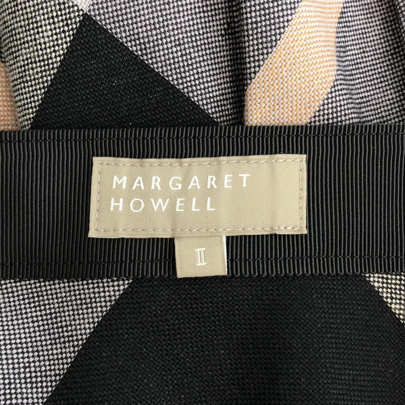 MARGARET HOWELL / マーガレットハウエル | 2022SS | ウール チェック スカート | 2 | レディース