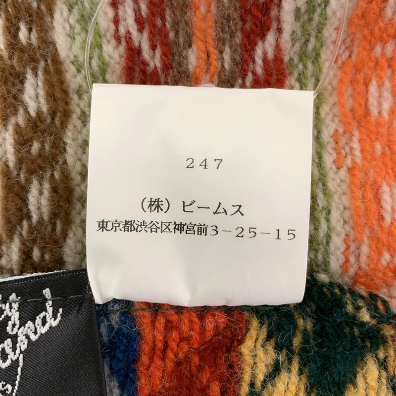 VINTAGE / ヴィンテージ古着 | robert mackie / ウール フェアアイル柄 クルーネック ニット | L | メンズ
