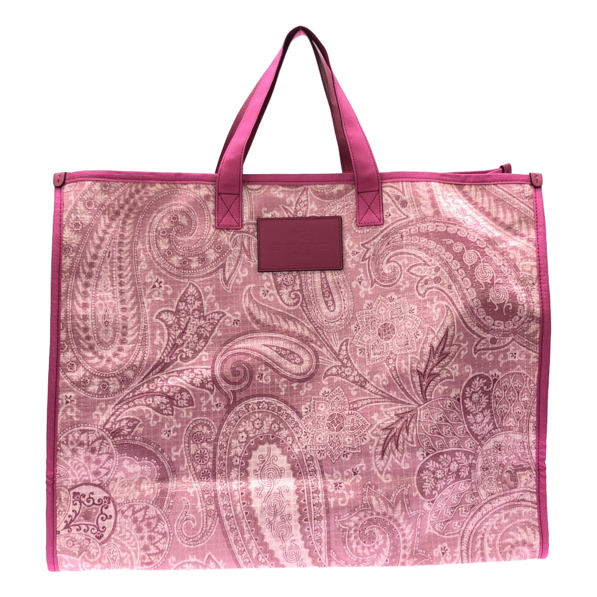 美品】 ETRO / エトロ | 2022SS | PVC ペイズリー総柄 ショッピング