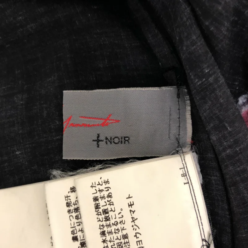 YOHJI YAMAMOTO +NOIR / ヨウジヤマモトプリュスノアール | 2020SS | フラワープリント サスペンダー ワンピース | 1 | レディース