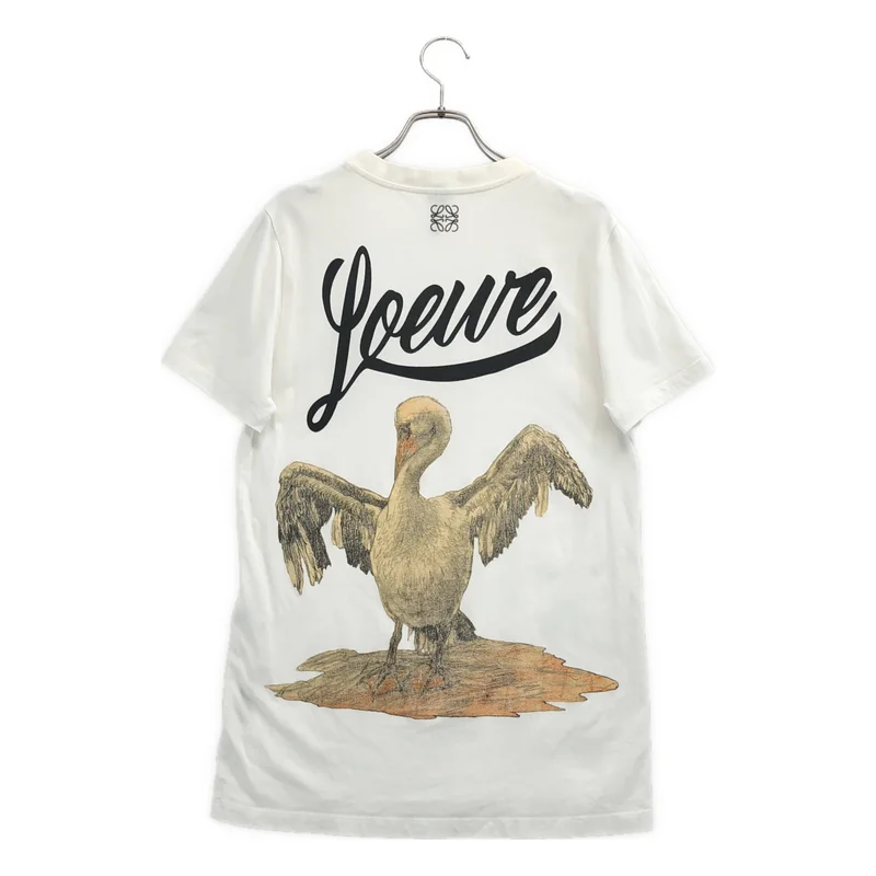 LOEWE / ロエベ | BIRD PRINT SHIRT プリント Tシャツ | XS | レディース