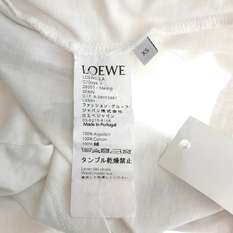 LOEWE / ロエベ | BIRD PRINT SHIRT プリント Tシャツ | XS | レディース