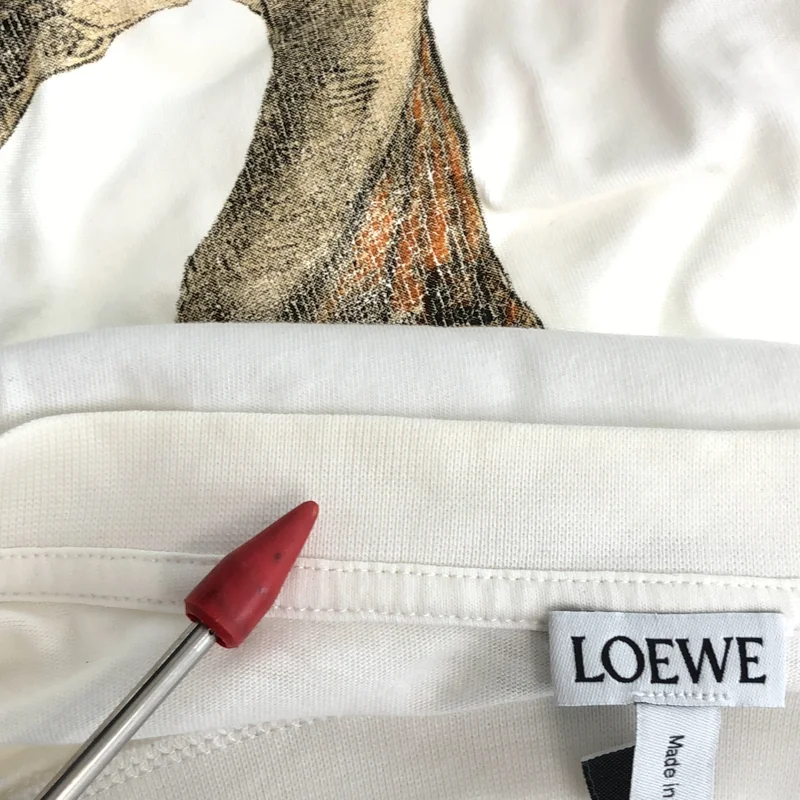 LOEWE / ロエベ | BIRD PRINT SHIRT プリント Tシャツ | XS | レディース