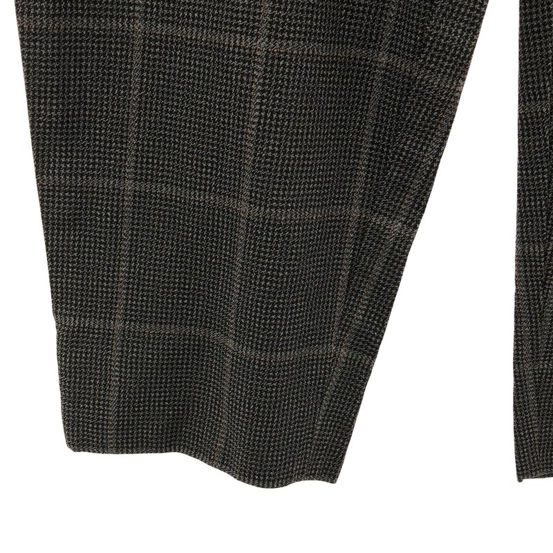 COMME des GARCONS HOMME DEUX / コムデギャルソンオムドゥ | 2022SS | セットアップ / ポリ縮絨 チェック 3B テーラードジャケット / イージーテーパードパンツ | S | メンズ