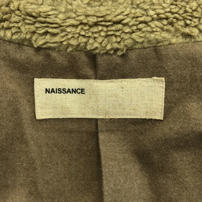 NAISSANCE / ネサーンス | BOA COAT ボア ロングコート | L | メンズ