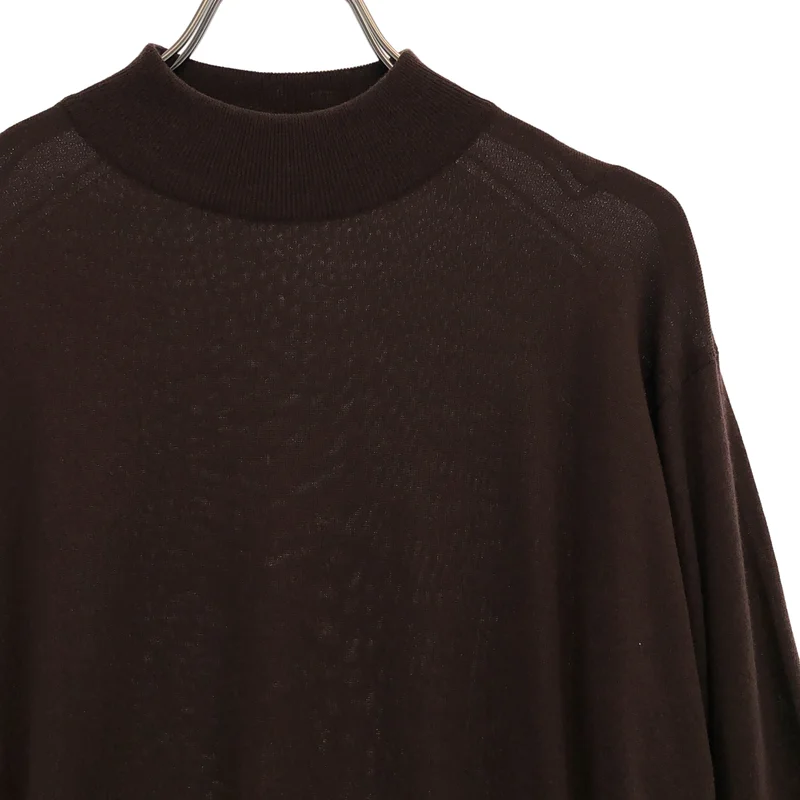 JOHN SMEDLEY / ジョンスメドレー | メリノウール モックネックニット