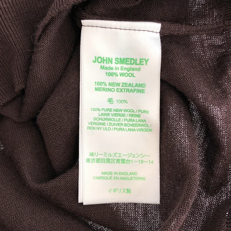 JOHN SMEDLEY / ジョンスメドレー | メリノウール モックネックニット |