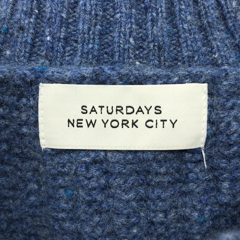 Saturdays NYC / サタデーズ ニューヨークシティ | ウール ニット セーター | M | メンズ