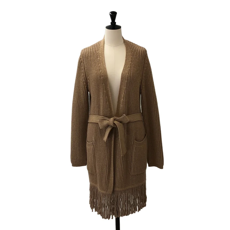 Max Mara / マックスマーラ | フリンジ カーディガン 13461003 6 70 | S | レディース