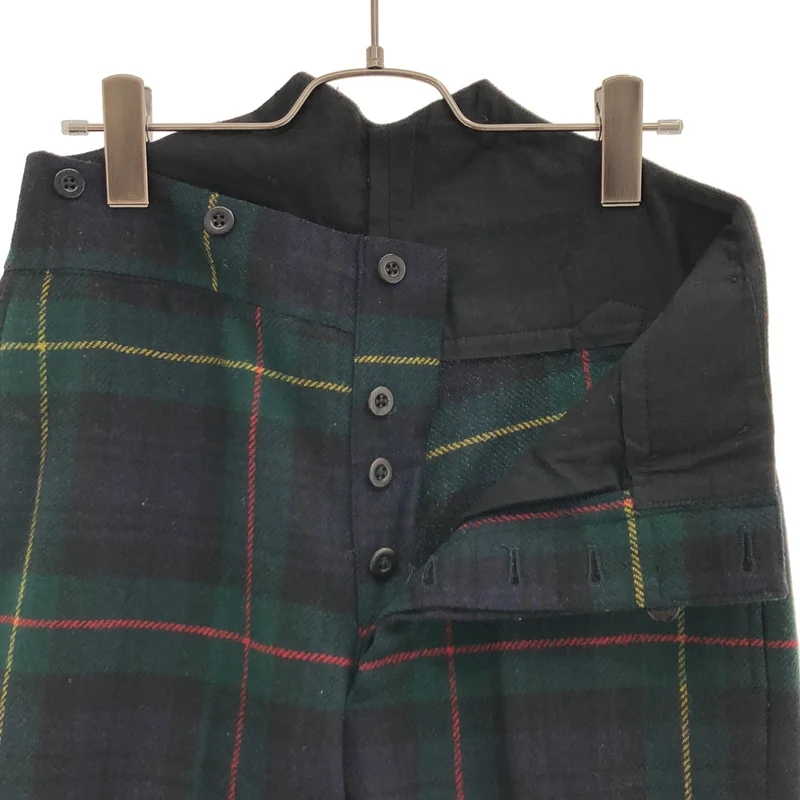 ANATOMICA / アナトミカ | TANGO WOOL TARTAN STEWART タンゴ ウール チェックパンツ | 38 | メンズ