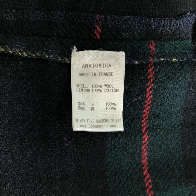 ANATOMICA / アナトミカ | TANGO WOOL TARTAN STEWART タンゴ ウール チェックパンツ | 38 | メンズ