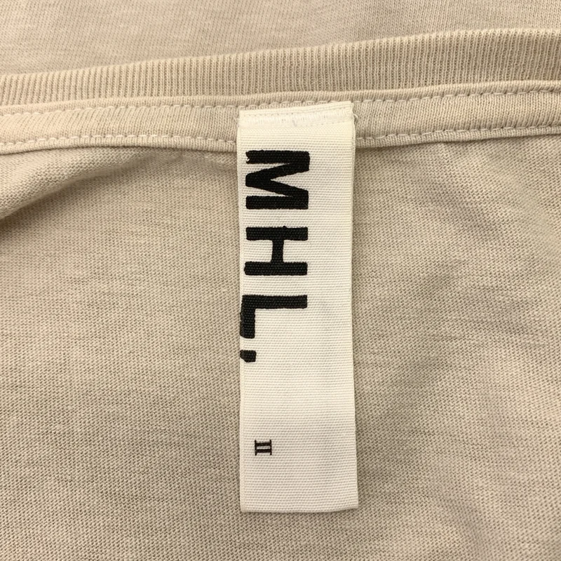MHL. / エムエイチエルマーガレットハウエル | コットン ダブルポケット カットソー | 2 | レディース
