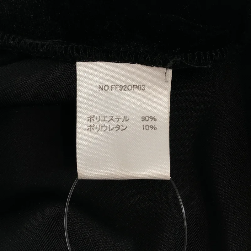 foufou / フーフー | THE DRESS #16 no-sleeve velour one piece / ノースリーブ ベロアワンピース | 0 | レディース