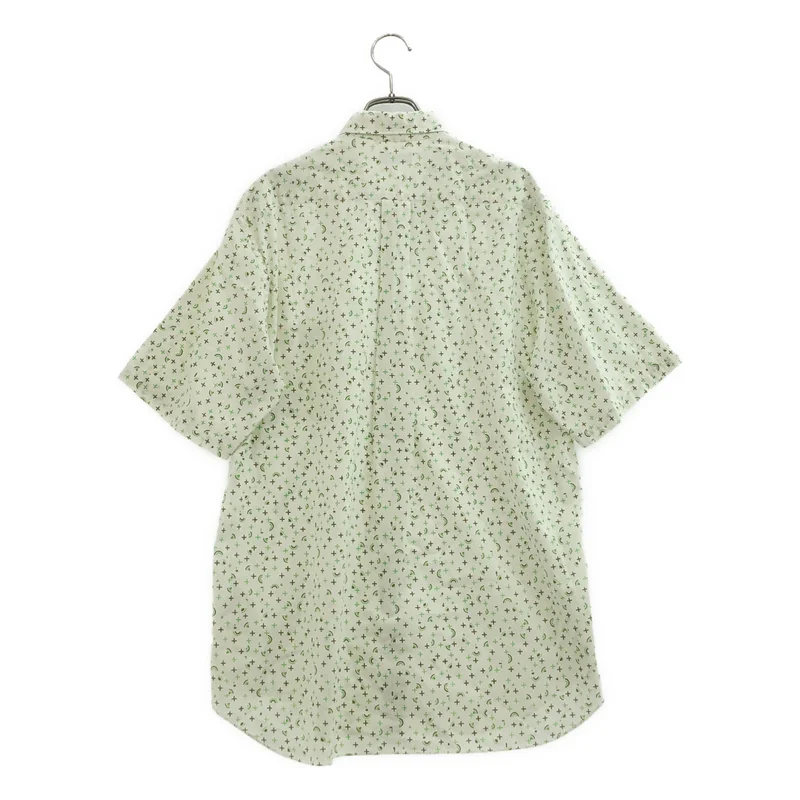 COMME des GARCONS HOMME / コムデギャルソンオム | 2002SS | コットン 製品洗い加工 ハーフスリーブ シャツ / 銀タグ |