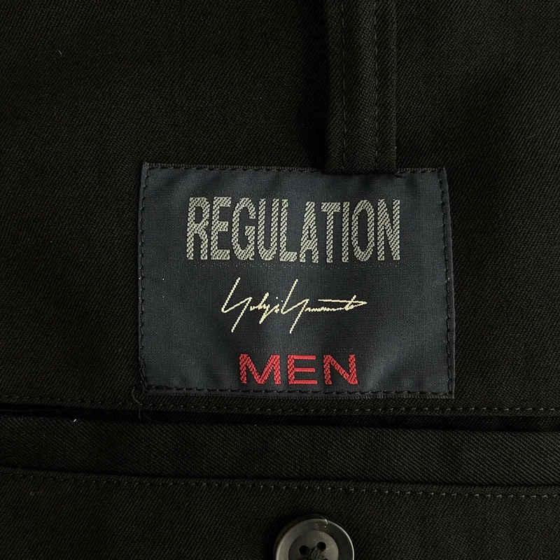 REGULATION Yohji Yamamoto / レギュレーションヨウジヤマモト | 2024SS | String Pants / ウールギャバ 紐パンツ | 2 | メンズ