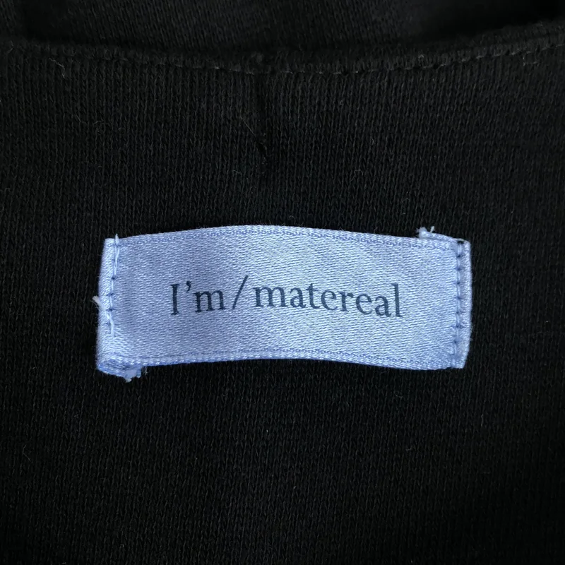 immatereal / イマテリアル | コットン リブ切替 ノーカラー カーディガン | F | レディース