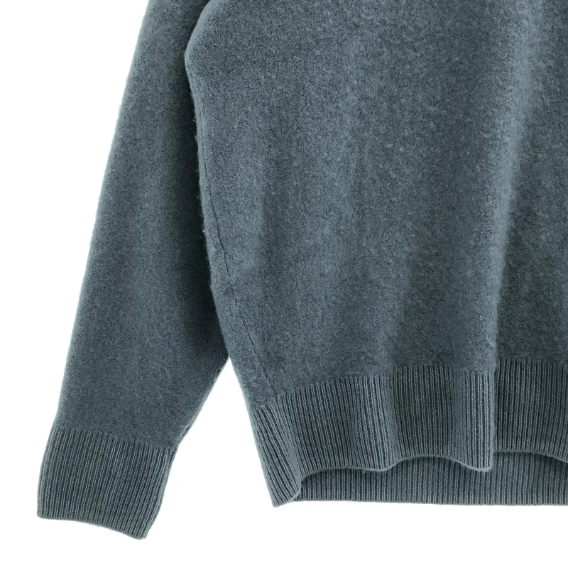 MAATEE&SONS / マーティー&サンズ | 2025AW | CASHEMERE 圧縮 V SWEATER / カシミヤ Vネック スウェット | 2 | メンズ