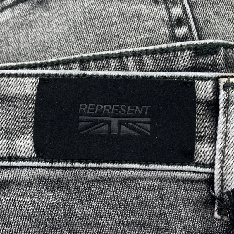 REPRESENT / リプレゼント | DISTRESSED DENIM / ダメージ加工 デニムパンツ | 32 | メンズ