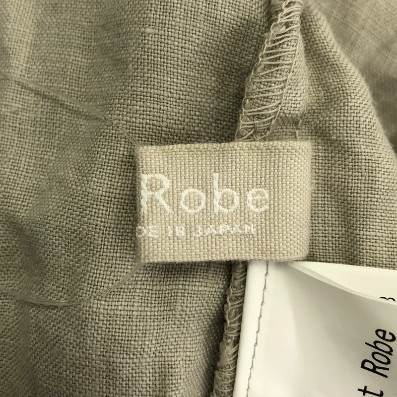 nest robe / ネストローブ | リネン バックボタン ギャザー ブラウス | F | レディース