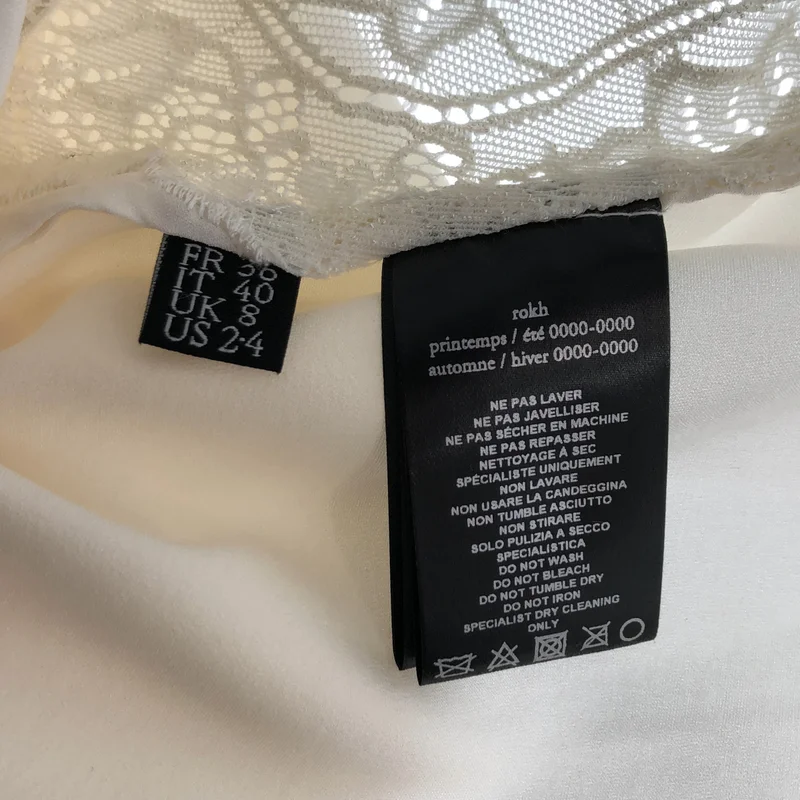 Rokh / ロック | EMBROIDED SLIP DRESS キャミソール ワンピース | S | レディース