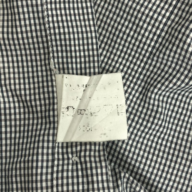 im product ISSEY MIYAKE  / アイムプロダクト イッセイミヤケ | ギンガムチェック バンドカラーシャツ | M | メンズ