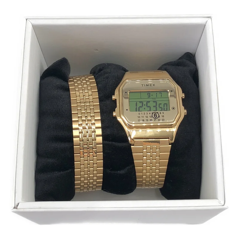 MM6 Maison Margiela / エムエムシックスメゾンマルジェラ | × TIMEX T80 デジタルウォッチ |