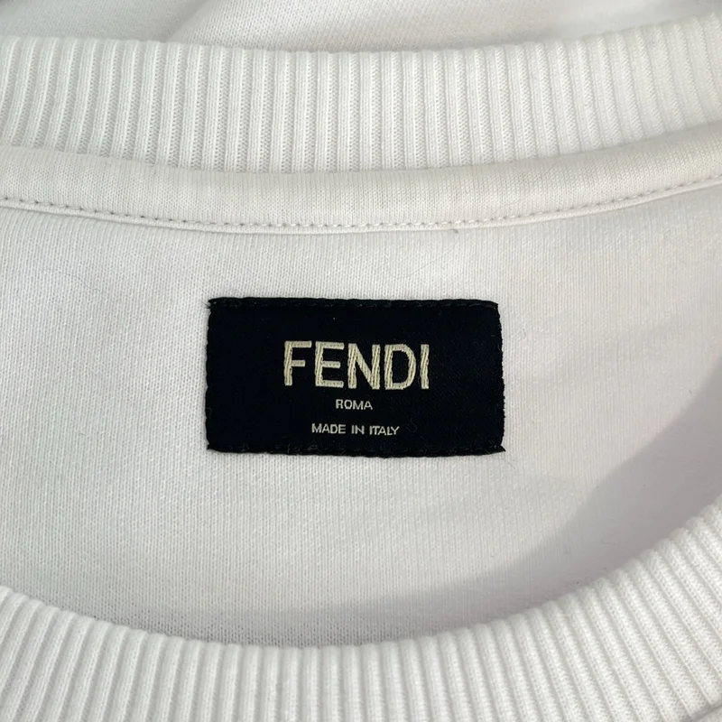 FENDI / フェンディ | Fロゴ クルーネック スウェット | XL | メンズ