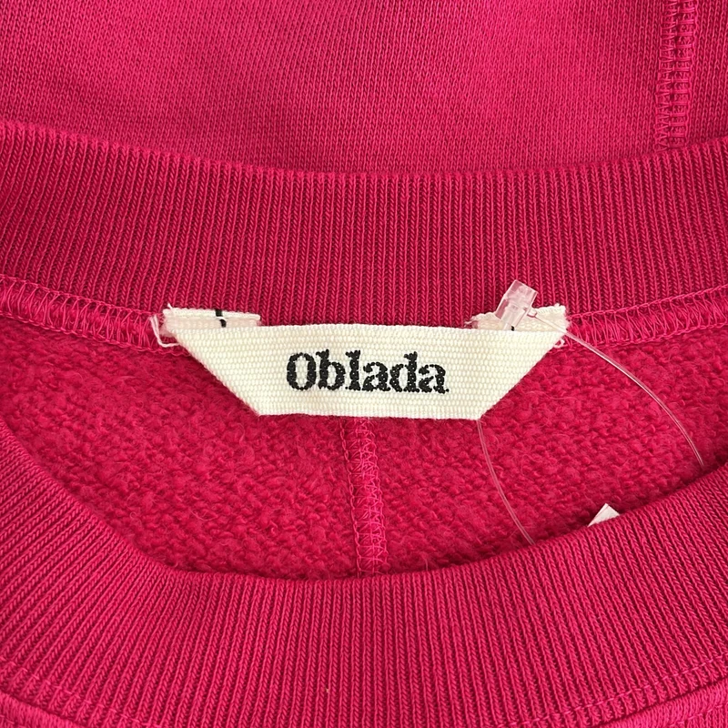 oblada / オブラダ | 2024AW | COMPACT SWEAT / コンパクトスウェット | F | レディース