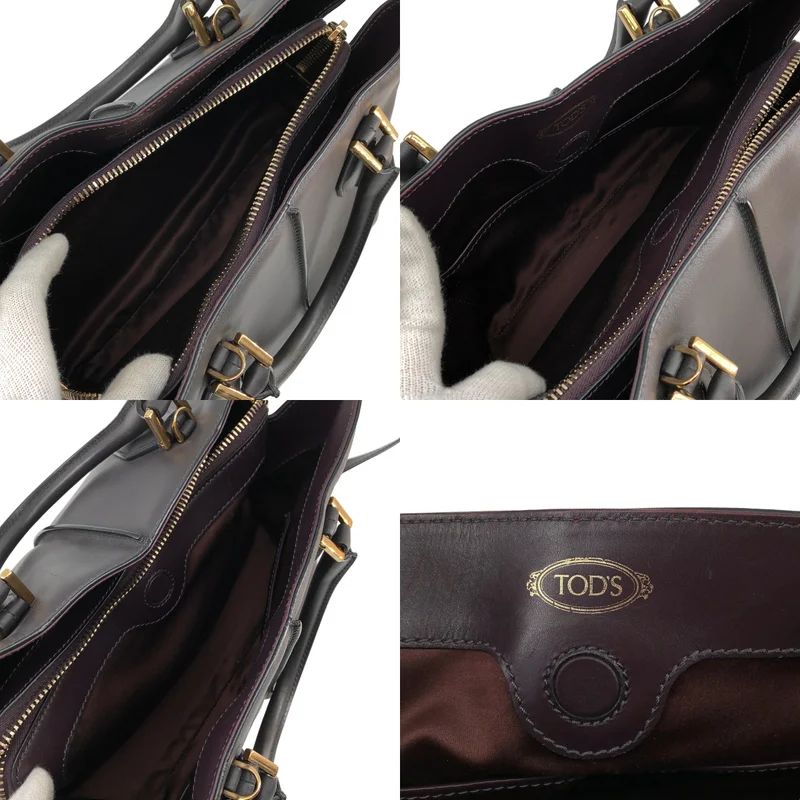TOD'S / トッズ | レザー 2WAY ハンドバッグ |