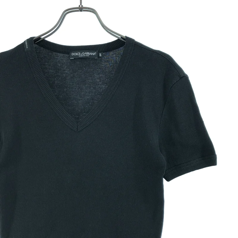 DOLCE＆GABBANA / ドルチェ＆ガッバーナドルガバ | リブ Tシャツ カットソー | 44 | メンズ