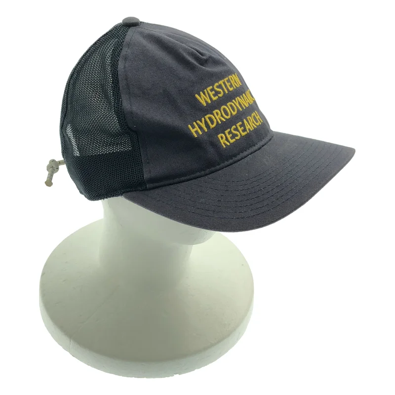 WESTERN HYDRODYNAMIC RESEARCH / ウェスタンハイドロダイナミックリサーチ | ロゴ 刺しゅう メッシュ キャップ |