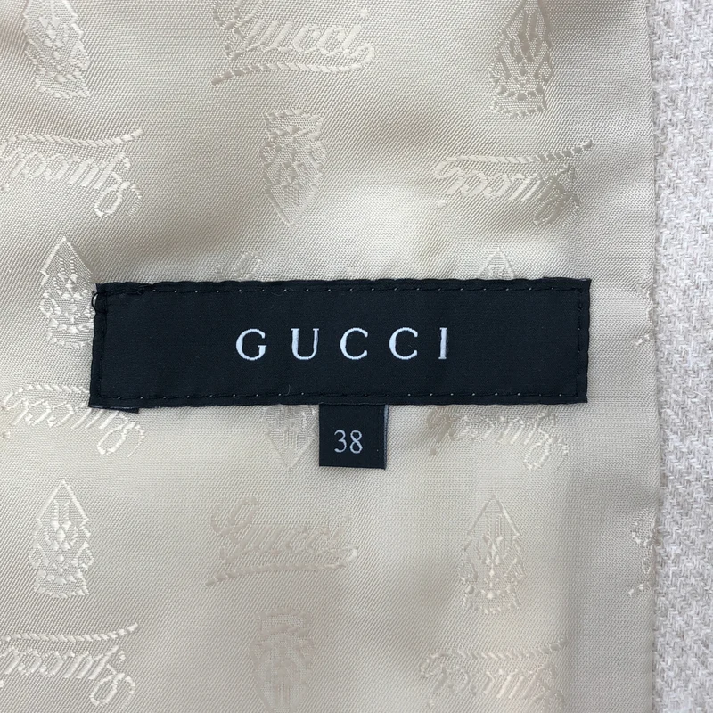 GUCCI / グッチ | カシミヤ混 フォックスファー ピーコート | 38 | レディース