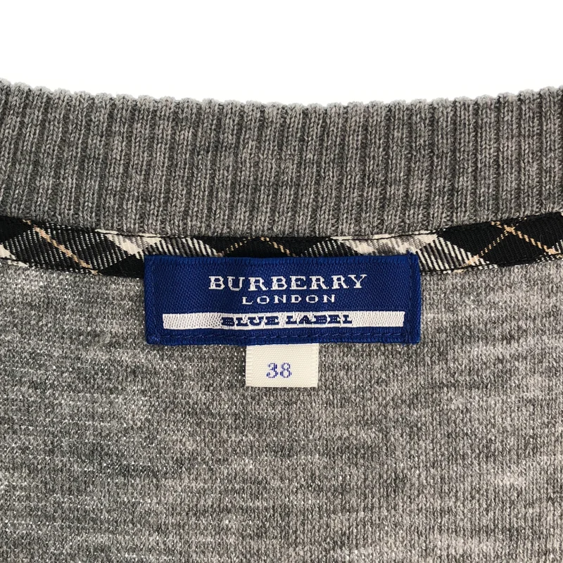 BURBERRY LONDON / バーバリーロンドン | ウール Vネック ニットカーディガン | 38 | レディース
